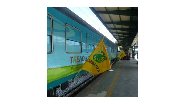 Immagine: Il Treno Verde 2015 viaggia verso l'Expo di Milano, alla ricerca dell'agricoltura di qualità