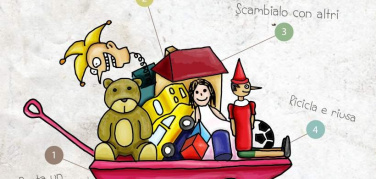 “Banco del Riciclattolo, giocattoli in riciclo” alla Casa del Quartiere di San Salvario