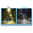 Immagine: Baciarsi sotto i LED a Milano