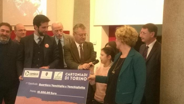 Immagine: Cartoniadi di Torino, parlano le scuole vincitrici | Video
