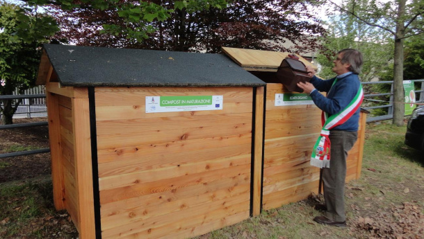Immagine: Piemonte, primi risultati del progetto di compostaggio collettivo a Vialfrè e Lemie