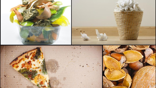 Immagine: I fazzoletti di carta e i contenitori della pizza si buttano nell'umido? E i gusci delle cozze?