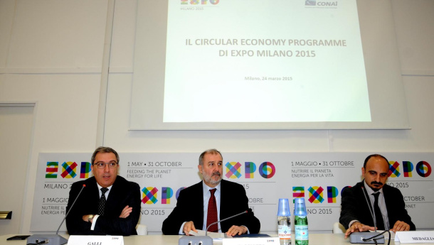 Immagine: CONAI and EXPO Milano support the Circular Economy Programme