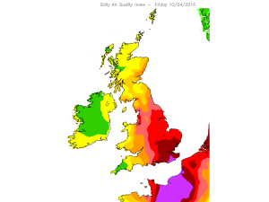 Inghilterra, il governo lancia un allarme smog per il fine settimana nel sud est del paese