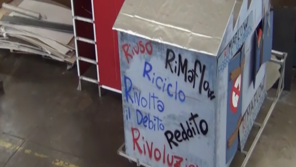 Immagine: Rimaflow a Trezzano sul Naviglio: dal riuso di una ex-fabbrica, a quello di materiali e oggetti | Video
