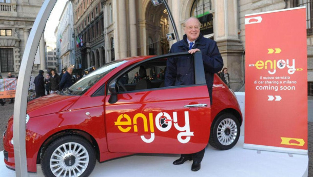 Immagine: Torino, martedì 21 aprile l'inaugurazione del car sharing Enjoy
