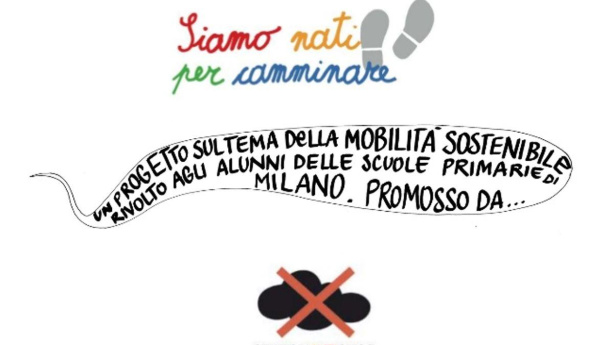 Immagine: Siamo Nati per Camminare: dal 20 al 24 aprile a Milano 11mila bambini all'iniziativa di GenitoriAntiSmog