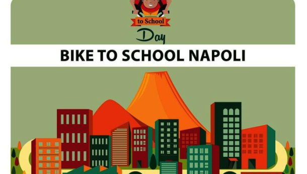 Immagine: Napoli, è tornato Bike to School il prossimo appuntamento è per martedì 28 aprile