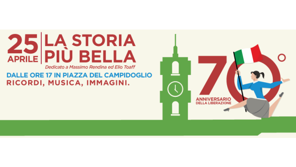 Immagine: 25 e 26 aprile, viabilita' e trasporto pubblico a Roma per la Liberazione