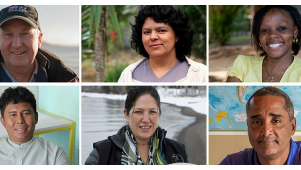 Immagine: Assegnato a sei “Eroi” il “Nobel per l'ambiente” 2015