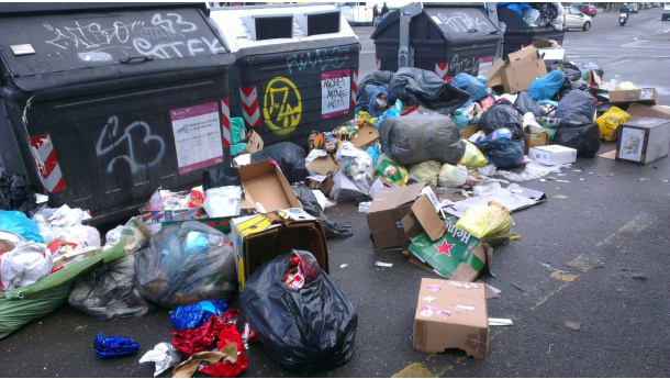 Immagine: Roma, rifiuti: 25 maggio sciopero della raccolta