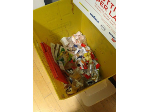 Al Salone Internazionale del Libro di Torino 2015 raccolta differenziata inadeguata