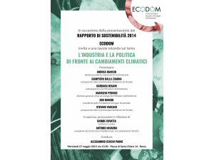 Ecodom, il 27 maggio presentazione del Rapporto di Sostenibilità 2014