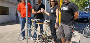 Bari, inaugurata la pista ciclabile di Corso Vittorio Veneto