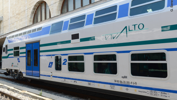 Immagine: Regione Lazio, consegnato un nuovo treno per i pendolari
