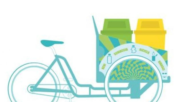 Immagine: Milano, per Expo in Città arrivano le Cargo bike per la raccolta differenziata nelle vie dello street food