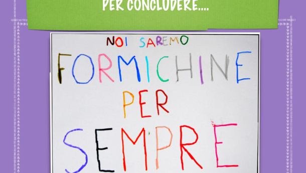 Immagine: Essere Formichine, le buone pratiche  #formichinesalvacibo