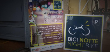 “BICI NOTTE”, buona la prima! In centro a Milano le bici si parcheggiano al sicuro