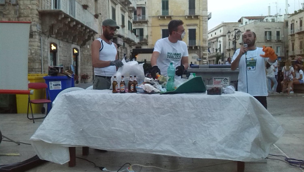 Immagine: #Pugliadifferente. A Terlizzi Trash mob e dibattito sulla differenziata