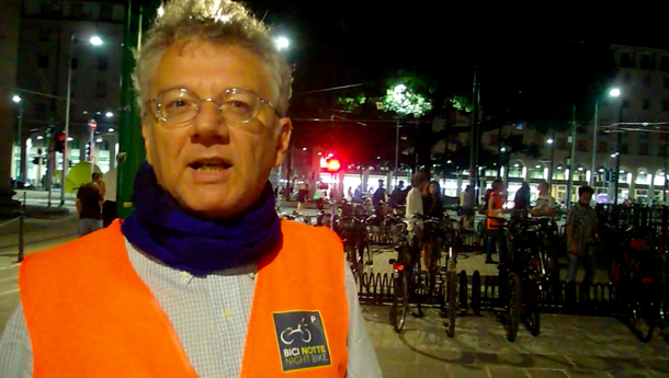 Immagine: BiciNOTTE :Immagina ... a Milano in bicicletta come a Copenaghen | Video