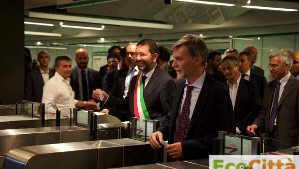 Immagine: Roma, Metro C: inaugurata nuova tratta fino a Lodi