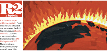 La Terra appesa a 2 gradi