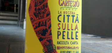 Un nuovo cestino per i vent'anni di Cartesio. I commenti durante la festa |Video