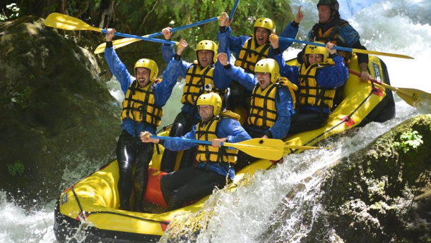 Immagine: Sport e natura: il rafting alla Cascata delle Marmore