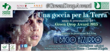 Cinema e ambiente: Green Cross Italia presenta la goccia del Green Drop Award