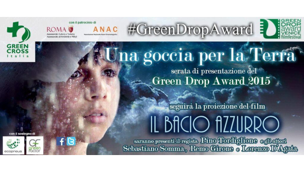 Immagine: Cinema e ambiente: Green Cross Italia presenta la goccia del Green Drop Award