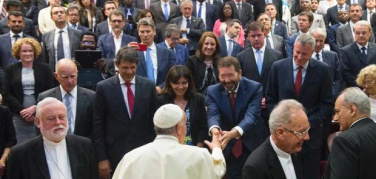 I sindaci dal Papa: