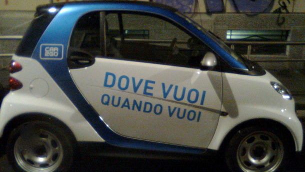 Immagine: car2go a Milano: dal 17 agosto incentivi e disincentivi per distribuire meglio le Smart del car sharing