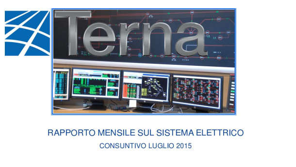 Immagine: Consumi di energia elettrica in Italia: a luglio 2015 +13,4%