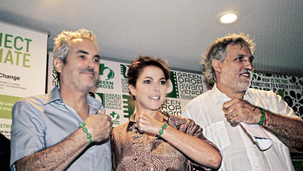 Immagine: Venezia72, Alfonso Cuaròn al Green Day Venice per parlare di cinema e sostenibilità