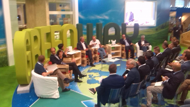 Immagine: Fiera del Levante 2015. Intervento del presidente Legambiente Puglia