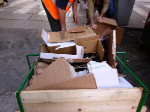 Cartoneros e Sentinelle recuperano carta insieme 