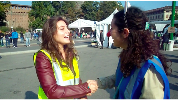 Immagine: Pranzo dei 5mila a Milano. La parola ai volontari salvacibo / VIDEO