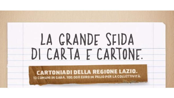 Immagine: Comieco, novembre è il mese delle Cartoniadi Lazio
