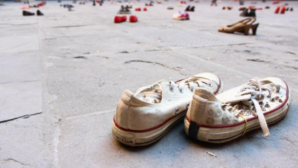 Immagine: Morti sulle strade, a Bologna l'installazione 