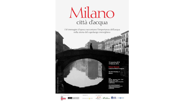 Immagine: Milano, città d'acqua: sino al 14 febbraio la mostra a Palazzo Morando