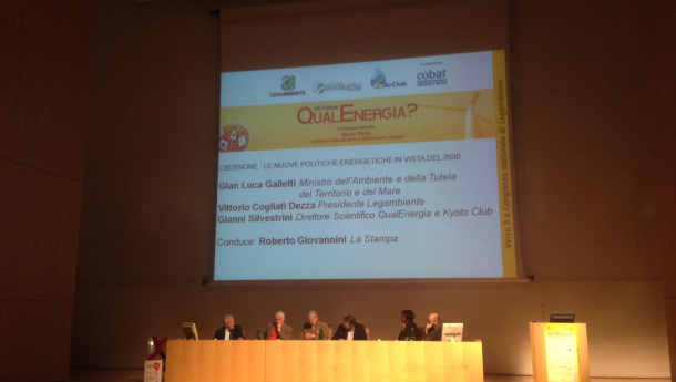 Immagine: Forum QualEnergia, Galletti spara alto: 