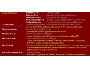 Regione Puglia: con ARPA Puglia approccio scientifico alla politica