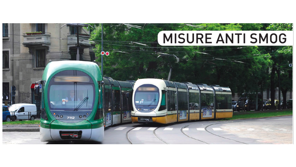 Immagine: Misure antismog a Milano: fino al 24 il biglietto ATM è come un giornaliero