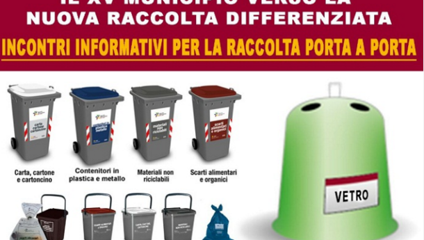 Immagine: Roma, nel XV municipio al via incontri informativi per la raccolta porta a porta