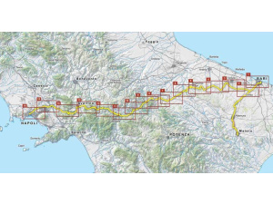 Giannini, guida cicloturistica Bari-Napoli e Bari-Matera prodotta dalla Regione Puglia