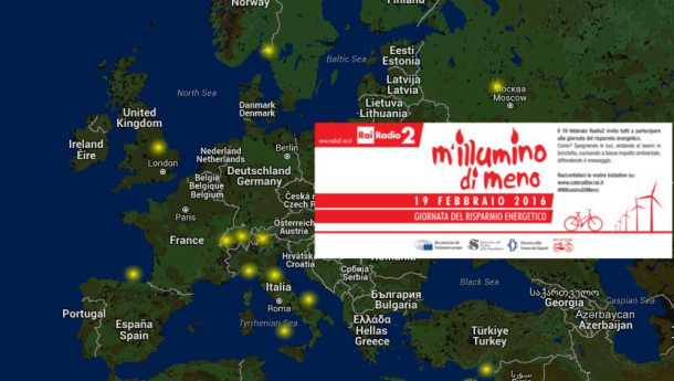 Immagine: M'illumino di meno 2016, la mappa di tutti gli eventi