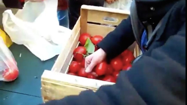 Immagine: Milano contro lo spreco di cibo. I volontari di Recup al mercato di Papiniano / VIDEO