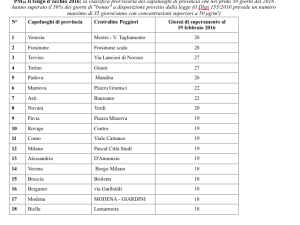 Al via il tour Treno Verde, prima tappa Novara