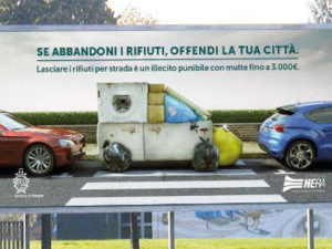 Bologna, al via la campagna contro l'abbandono dei rifiuti