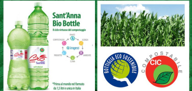 Formia, lo strano caso della bottiglia compostabile dell'Acqua Sant'Anna